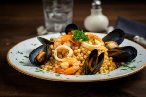 Fregola ai frutti di mare: un viaggio di sapori dal mare alla tavola