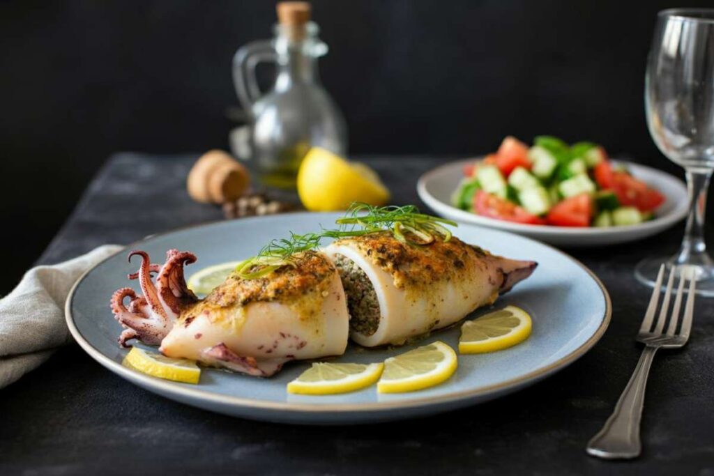 Scopri il segreto per un delizioso gratin di calamari al forno