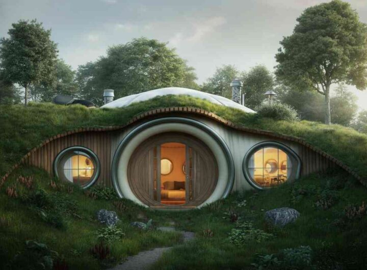 Scopri la casa Hobbit gonfiabile che ti fa risparmiare energia e rispetta l'ambiente