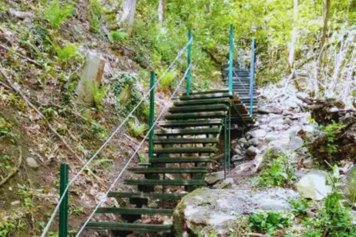 scala del paradiso: dove si trova