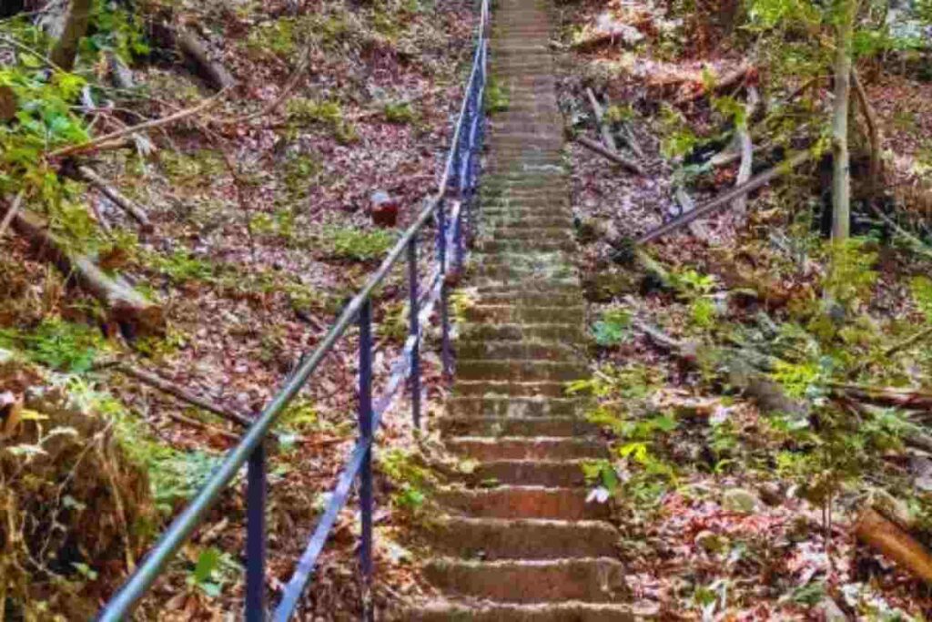 scala del paradiso in provincia di como