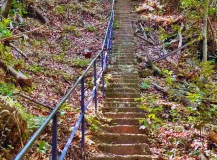 scala del paradiso in provincia di como