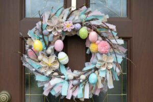 Crea ghirlande di Pasqua fai da te: 5 idee uniche per abbellire la tua porta d'ingresso