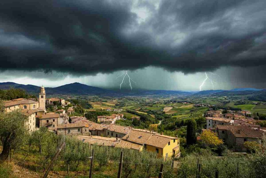 Italia sotto assedio: maltempo in arrivo con temporali e perturbazioni a raffica