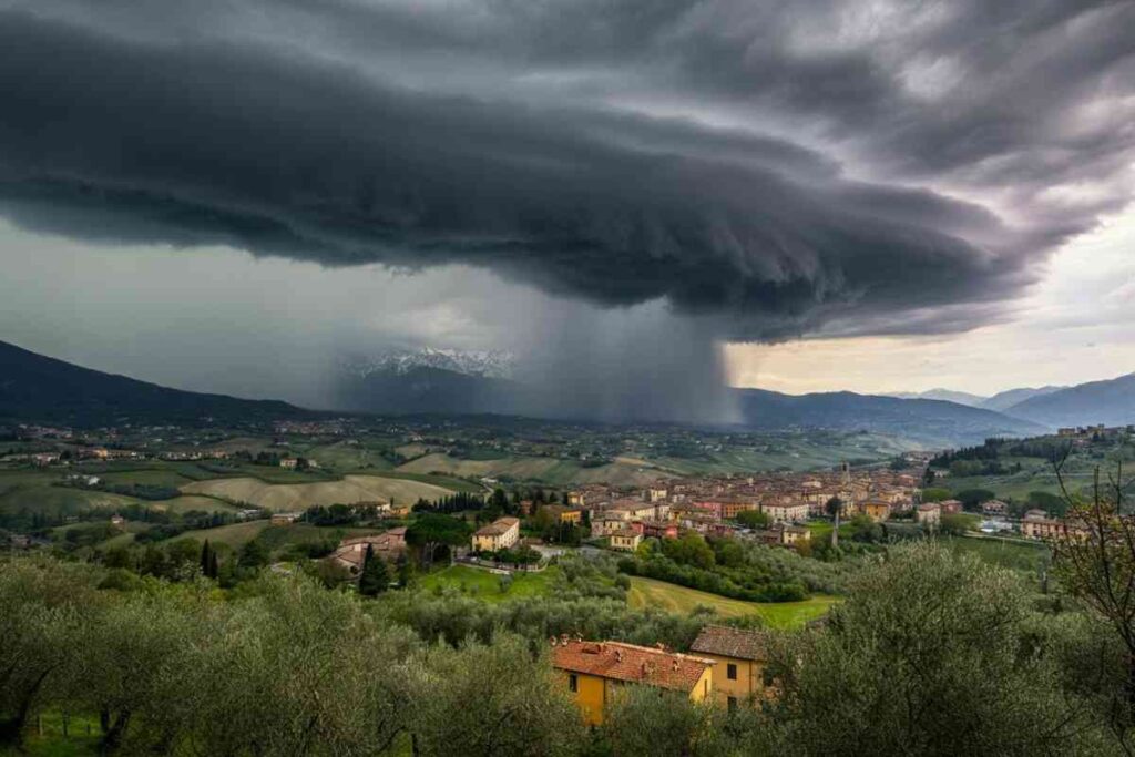 Maltempo in arrivo: allerta arancione e gialla per temporali il 12 marzo nelle regioni a rischio